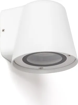 Produktbild von Wandleuchte Außen Aluminium Darjan Oroco II Weiß