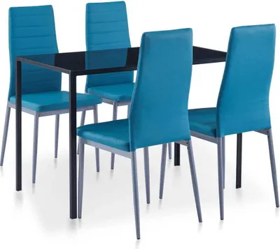 Immagine prodotto di Maison Exclusive - Set da pranzo da 5 pezzi, blu