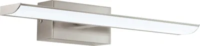 Produktbild von EGLO LED Wandlampe Tabiano, Spiegelleuchte, Wandleuchte aus Metall in Silber und Kunststoff, Badezimmer Lampe, Badleuchte neutralweiß, L 40,5 cm