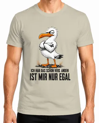 Obrázek produktu pro Tričko s nápisem "To už chápu, ale je mi to jedno", sarkastické, pánské, barva: přírodní, velikost: XL