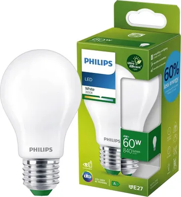Obrázok produktu pre Philips 8719514435599, 4 W, 60 W, E27, 840 lm, 50000 h, Biela