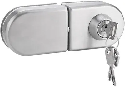 Produktbild von Glasklemmstift aus Edelstahl - Einfach zu installieren - Für 10-12mm Glas - Schlossfunktion - Sicherung