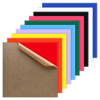 Obrázek produktu pro Solidchoice – Sada 10 barevných akrylových desek, rozměr 30 x 30 cm, pro kreativní projekty