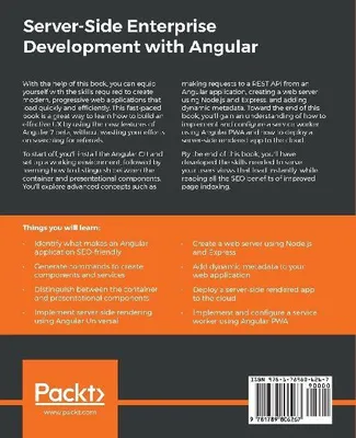 Produktbild von Server-Side Enterprise Development with Angular