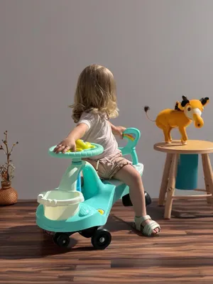 Produktbild von Wiggle Car in Pastellmint - Grüne Laufauto für Kinder, Plasmacar Swingauto, TwistCar, ab 2,5 Jahren