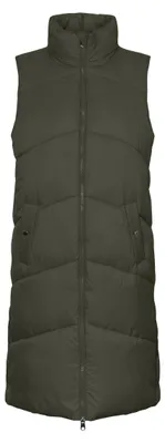 Immagine prodotto di VERO MODA Gilet lungo in puffer Giacca imbottita trapuntata senza maniche e cappuccio VMUPPSALA Taglia: XS
