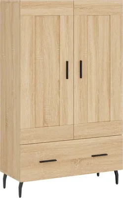 Immagine prodotto di Credenza Rovere Sonoma 69,5x31x115 cm in Legno Multistrato