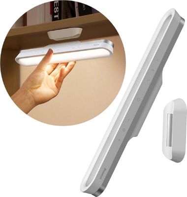 Baseus magnetische LED-Nachttischlampe für Zuhause, Küche, Zimmer, weiß (DGXC-02)