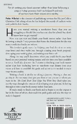 Produktbild von The Little Book That Helps You Write Your Book