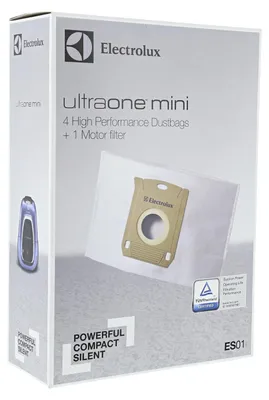 Produktbild von ELECTROLUX - ES01 stofzuigerzak  S-bag mini 4 STOFZAK+1MF - 9001670109