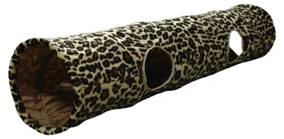 Immagine prodotto di Fenicottero gatto tunnel leopardo, dimensioni: 130 cm x ø 25 cm