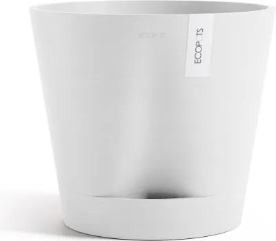 Obrázek produktu pro Květináč Ecopots Venice plastový Ø 37,7 cm 40,2 x 40,2 x 35,7 cm bílý