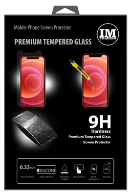 Zdjęcie produktu dla Szkło ochronne 9H do ochrony ekranu iPHONE 12 PRO MAX dopasowane szkło