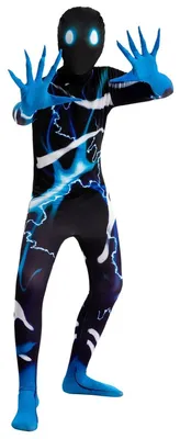 Productafbeelding van Bodysuit Halloweenkostuum - Skinsuit - Schaduwmonster - Uni - Kinderen - Verkleedfeest