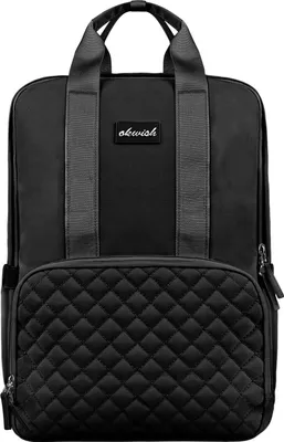 Produktbild von STILVORA Rucksack mit Laptopfach, Multifunktionaler Rucksack, Rucksack mit vielen Taschen, Alltagstauglicher Leichter Rucksack, Freizeitrucksack, Schwarz
