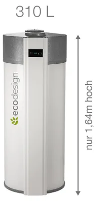 Produktbild von Ecodesign Warmwasser-Wärmepumpe ED 310 WT compact 291 L Brauchwasser Heizung