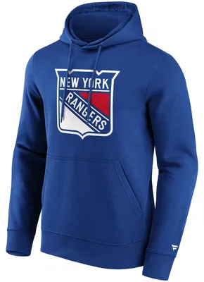 Immagine prodotto di Felpa con cappuccio con logo primario dei New York Rangers NHL Taglia: XL