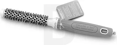 Produktbild von Olivia Garden Ceramic+ion Thermal, Universal, Rundhaarbürste, Grau, Weiß, Einfarbig, Nylon, 1,5 cm