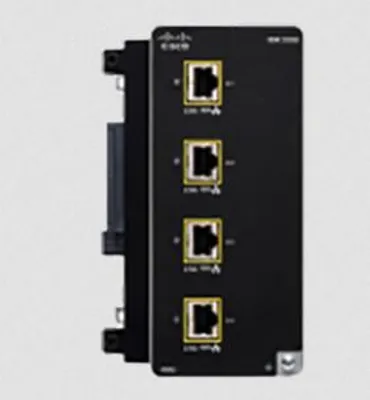 Produktbild von Cisco Catalyst - Erweiterungsmodul - 2.5GBase-T (PoE+) x 4 - für Catalyst IE3300 Rugged Series