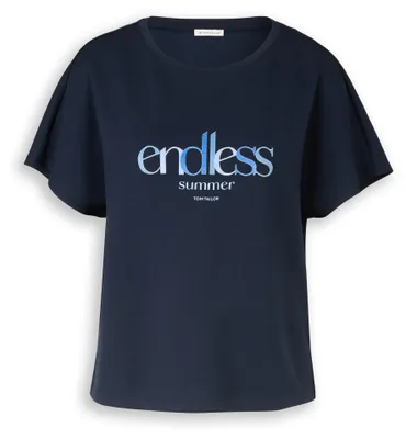 Produktbild von Loose Fit Scuba T-Shirt mit Print