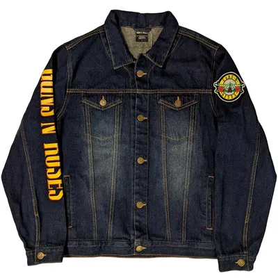 Produktbild von Guns N Roses - "Appetite For Destruction" Jeansjacke für Herren/Damen Uni RO4118 (XXL) (Blau)