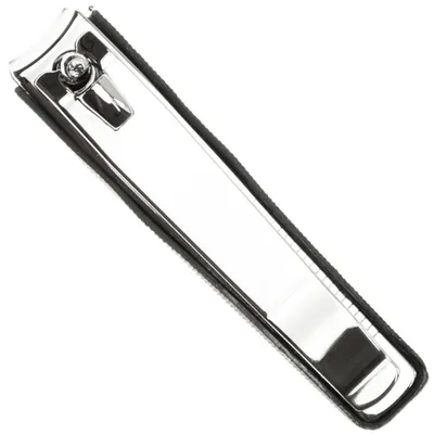 Imagen del producto de Cortauñas para pies de la marca Pfeilring, con depósito para recoger las uñas, de 8 cm de longitud, con acabado niquelado