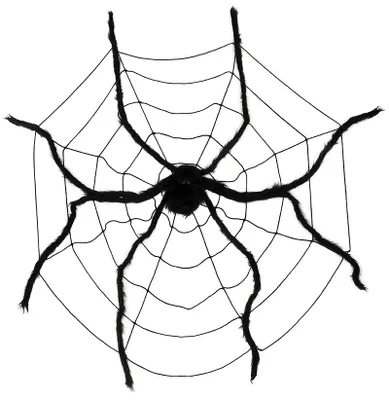 Productafbeelding van Reuzenspin – Halloween decoratie voor de kamer
