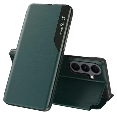 Obrázok produktu pre Techsuit - eFold Series knižkové puzdro pre Samsung Galaxy S26 - tmavozelené