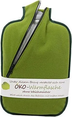 Produktbild von Hugo Frosch Öko-Wärmflasche 2,0 l mit Softshell-Bezug bambus