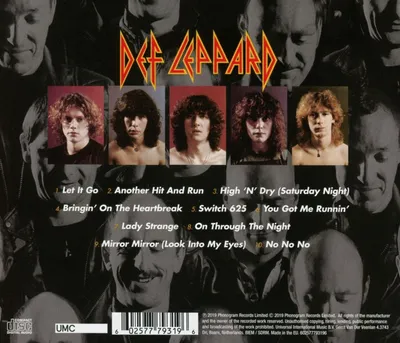 Produktbild von High'n'Dry (Remastered 2018,CD)