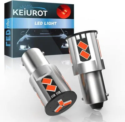 Produktbild von LED-Lichter für Auto-Innenraum - Rot - 2er-Pack
