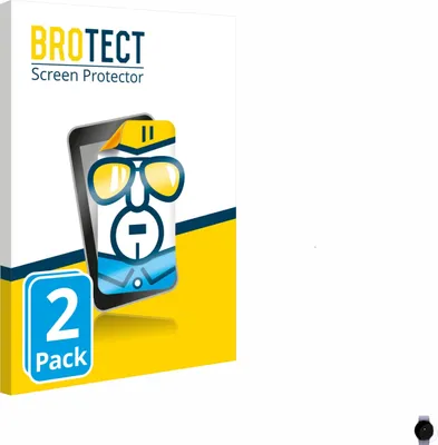 Produktbild von 2x Für Samsung Galaxy Watch 5 (40mm) Schutzfolie BROTECT Displayschutz Display Schutz Folie Klar Transparent