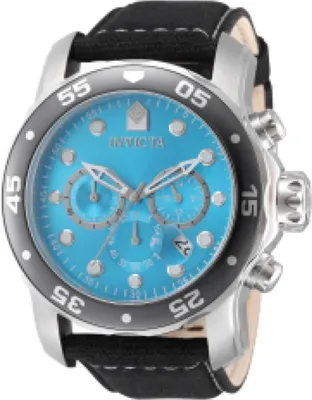 Produktbild von Invicta Pro Diver 49835 Herrenuhr - Quarzwerk - Edelstahl mit blauem Zifferblatt - 48 mm