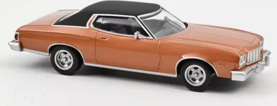 Produktbild von NOREV 1:43 Jet Car Ford Gran Torino 1974 - Chestnut Brown