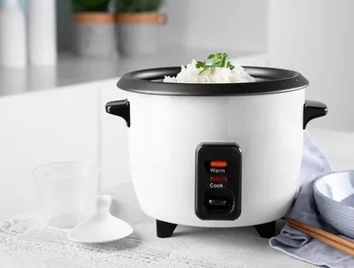 Obrázek produktu pro Rýžovar - 0,6 l - Funkce Keep warm - Rýže - Mini rýžovar - Bezpečný