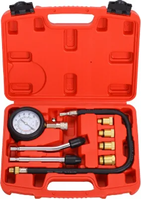Produktbild von Kompressionsmesser Kompressionstester Kompressionsprüfer Testgerät Benzinmotor 0-20 bar oder 0-300 psi Verdichtungsmesser