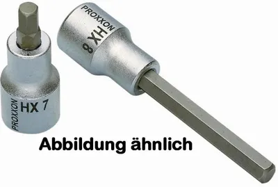 Produktbild von Proxxon 1/2 Innensechskanteinsatz, 7 mm, 55 mm, 23478