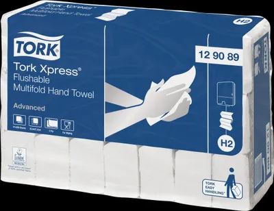 Obrázek produktu pro Tork 129089 Papiertuch 200 Blätter Weiß (129089)