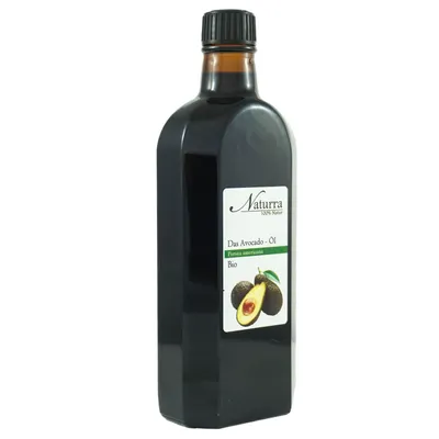 Bio Avocadoöl 250ml kaltgepresst unraffiniert Glas – reichhaltiges Hautpflegeöl für Körper und Gesic