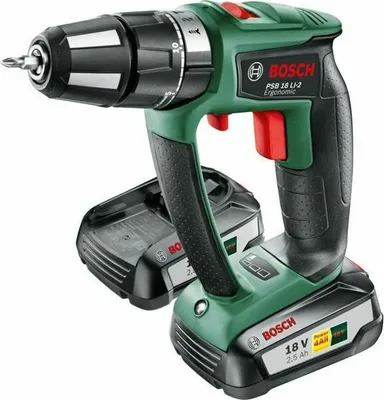 Produktbild von Akku-Schlagbohrschrauber PSB 18 LI-2 Ergonomic, 18Volt