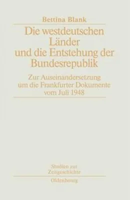 Immagine prodotto di Die westdeutschen Länder und die Entstehung der Bundesrepulik