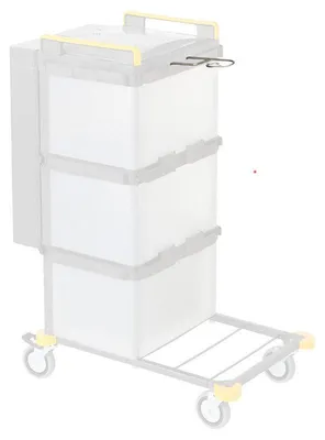 Produktbild von VERMOP Stielhalter vorne 20-28mm, DES, 20 x 8 x 4 cm | 1 Stück