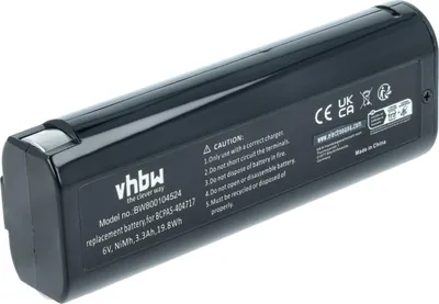 Produktbild von vhbw Akku Ersatz für Paslode 902400, 902600, 404400, 404717, 902654, 900421, 900600, 901000, 902000, 900400, 900420 für Werkzeug (3300 mAh, NiMH, 6 V)