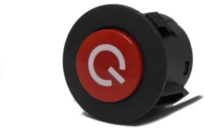 Obrázek produktu pro Vypínač s tlačítkem pro autíčko na baterie 28 mm