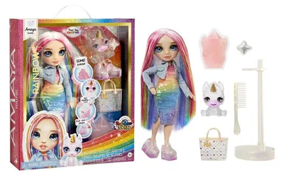 Produktbild von Rainbow High 120230EU, Modepuppe, Weiblich, 4 Jahr(e), Junge/Mädchen, 280 mm, Mehrfarbig