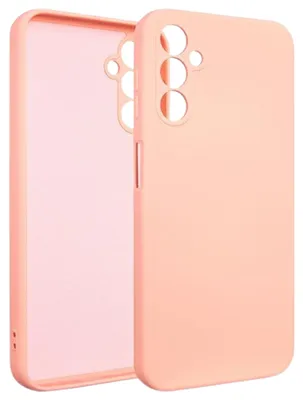 Productafbeelding van Siliconen Hoesje Voor Samsung A14 5G A146, Roze Goud/Roze