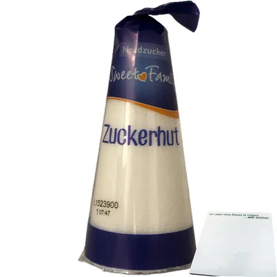 Produktbild von Zuckerhut Sweet Family Nordzucker (250g) + usy Block