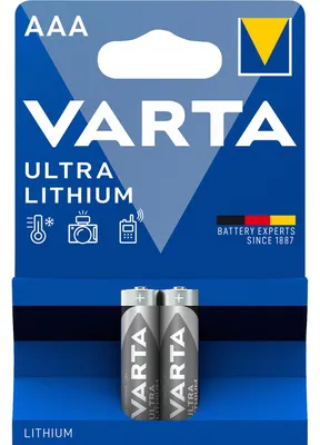 Immagine prodotto di VARTA Batteria Ultra Litio 2 AAA