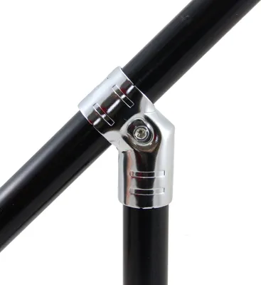 Produktbild von Verbinder 45° verchromt für 28 mm Rohre