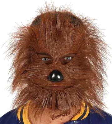 Produktbild von Tiermaske Fell Fantasy Werwolf Gesichtsmaske